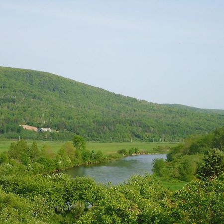 Cajun Cedar Log Cottages Margaree Forks Exterior foto
