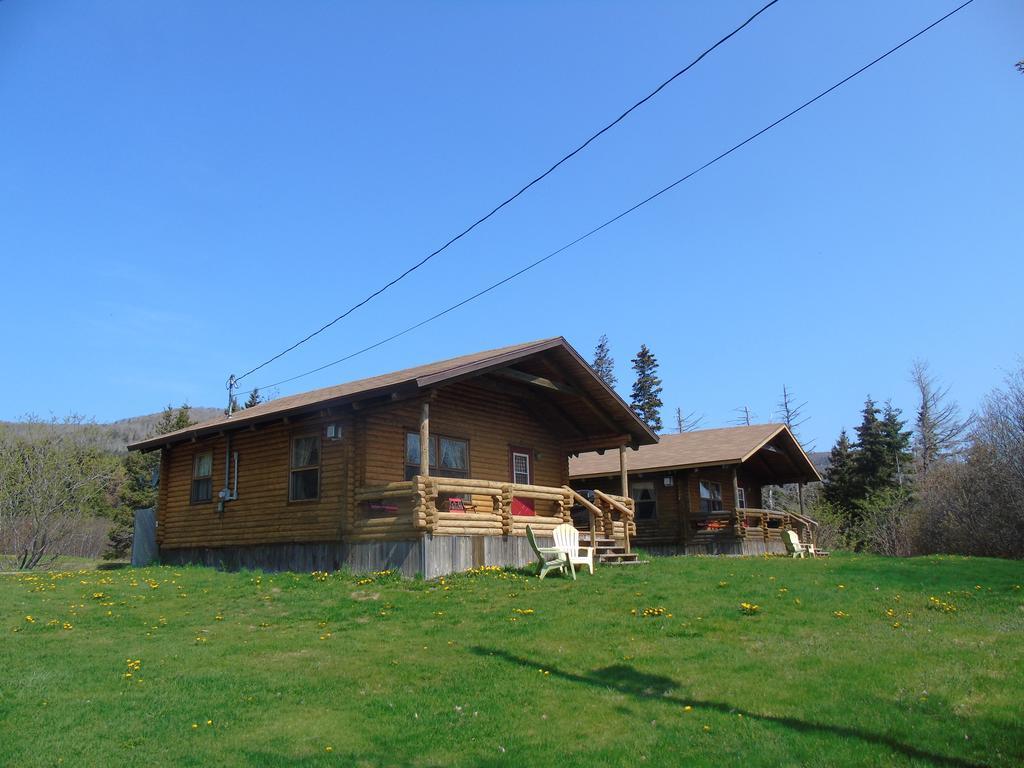 Cajun Cedar Log Cottages Margaree Forks Exterior foto