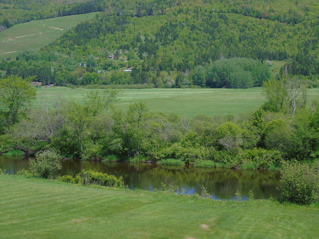 Cajun Cedar Log Cottages Margaree Forks Exterior foto